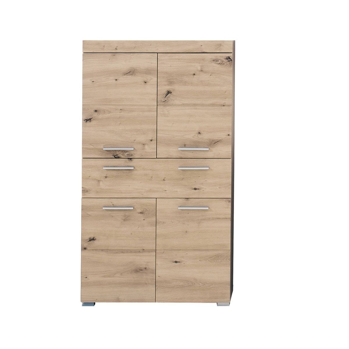 trendteam Amanda Standschrank 73x132x31 cm asteiche / asteiche