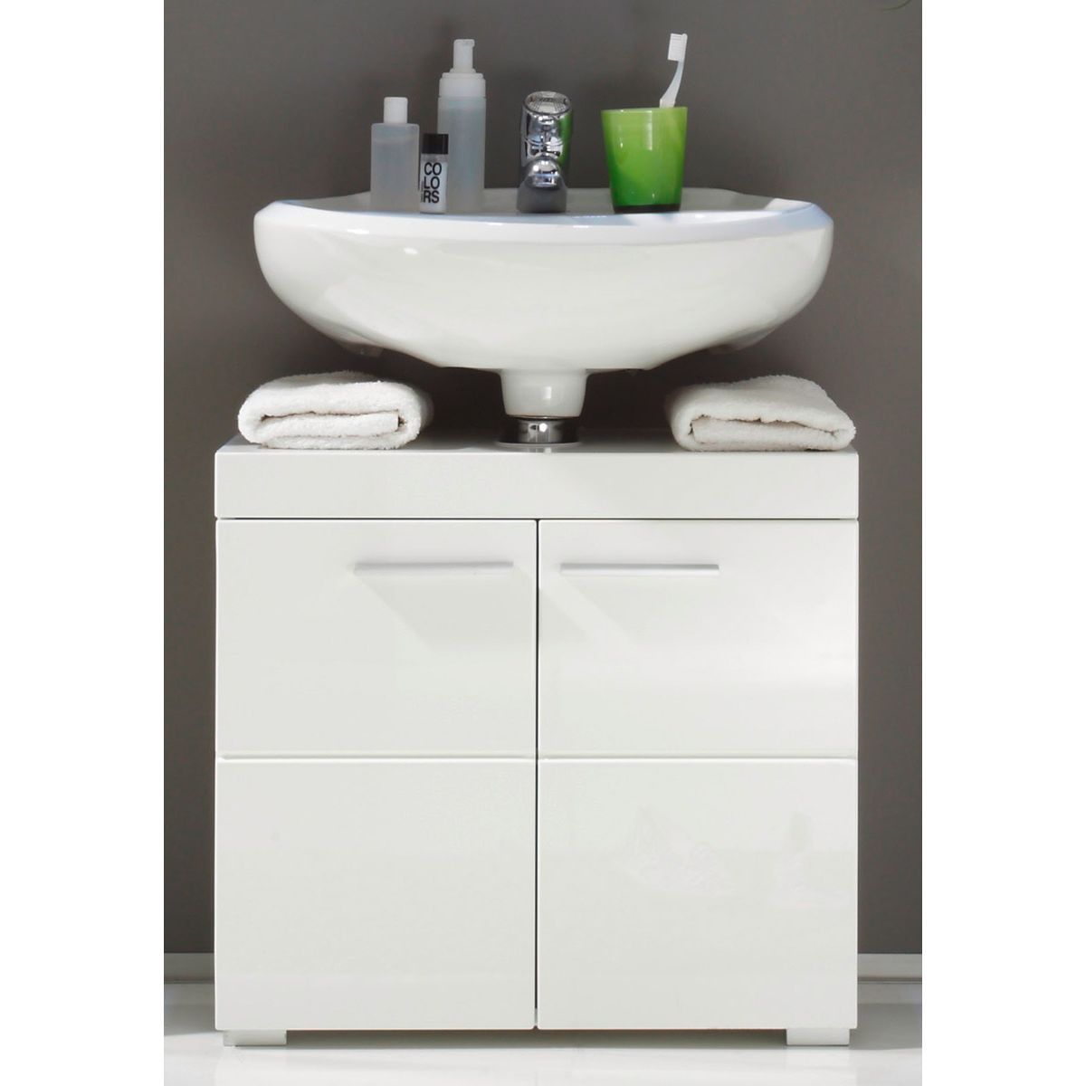 trendteam Amanda Waschbeckenunterschrank 60x56x34 weiß