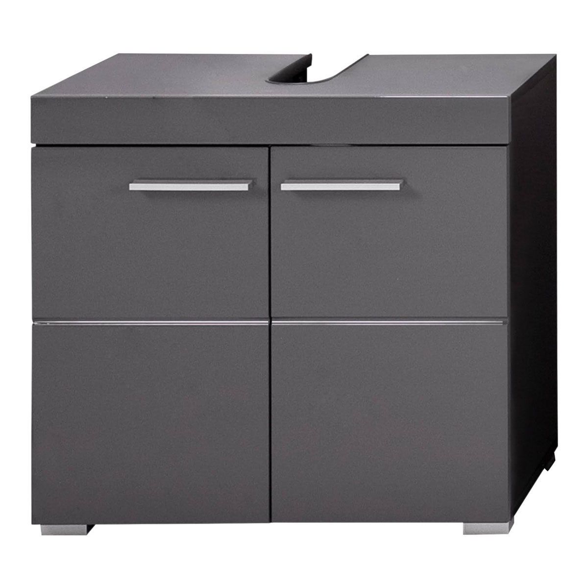trendteam Amanda Waschbeckenunterschrank 60x56x34 Agave grau