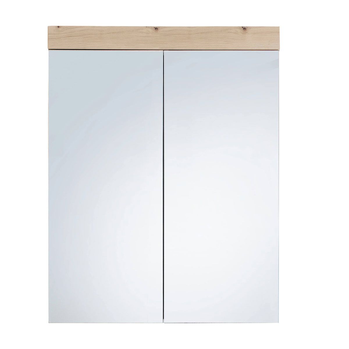 trendteam Amanda Spiegelschrank 60x77x17 cm asteiche / asteiche