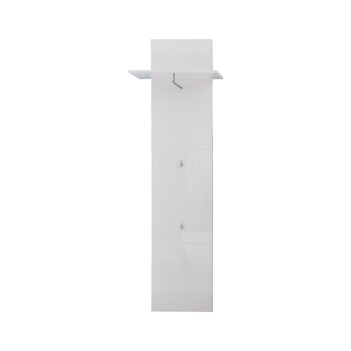 trendteam Amanda Garderobenpaneel 60x197x25 cm weiß