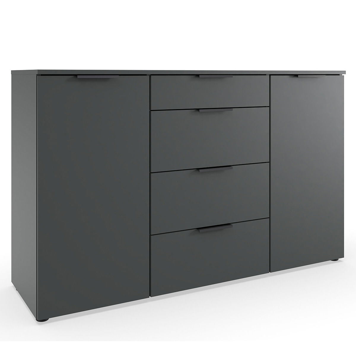 Wimex amsterdam Kombikommode 2T 4S Graphit