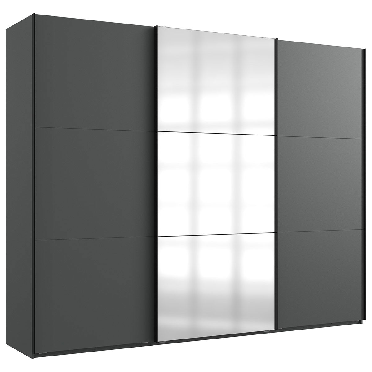 Wimex amsterdam Schwebetürenschrank 250 cm Graphit