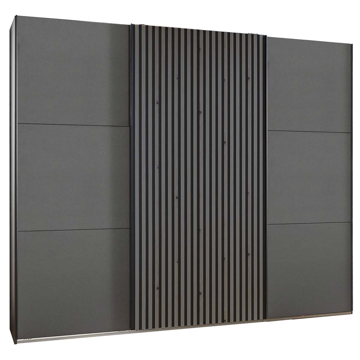 Wimex ancona Schwebetürenschrank 250 cm Graphit