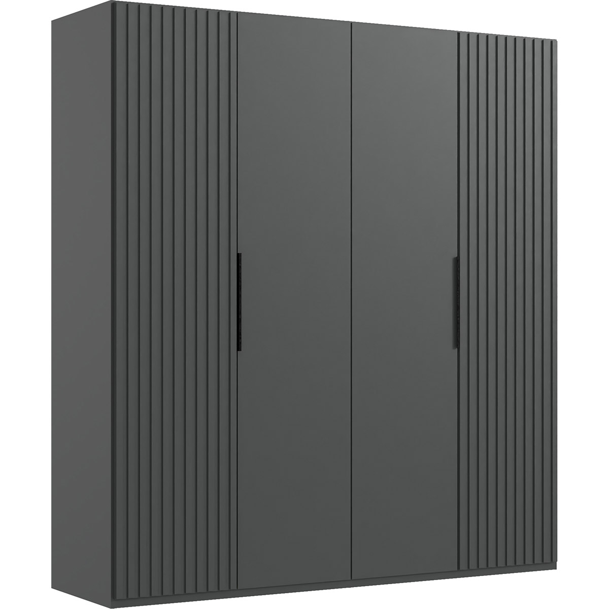 Wimex Andorra Kleiderschrank 200 cm Graphit