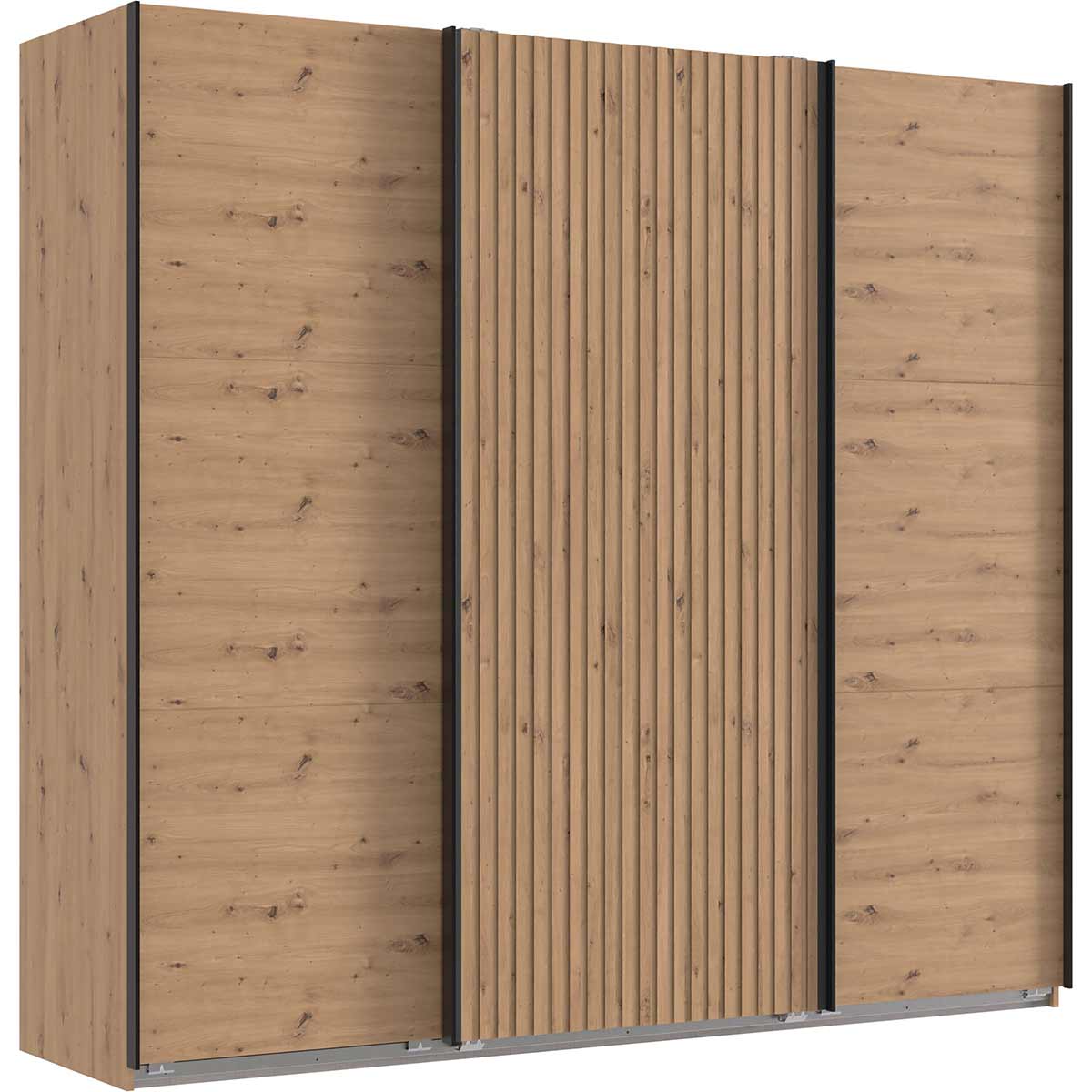 Wimex Andorra Schwebetürenschrank 250 cm Artisan-Eiche Dekor