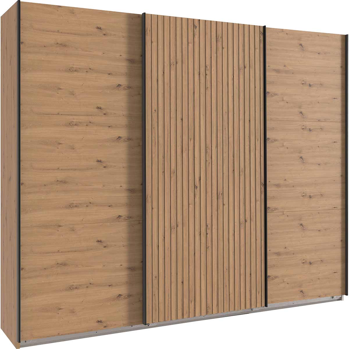 Wimex Andorra Schwebetürenschrank 300 cm Artisan-Eiche Dekor
