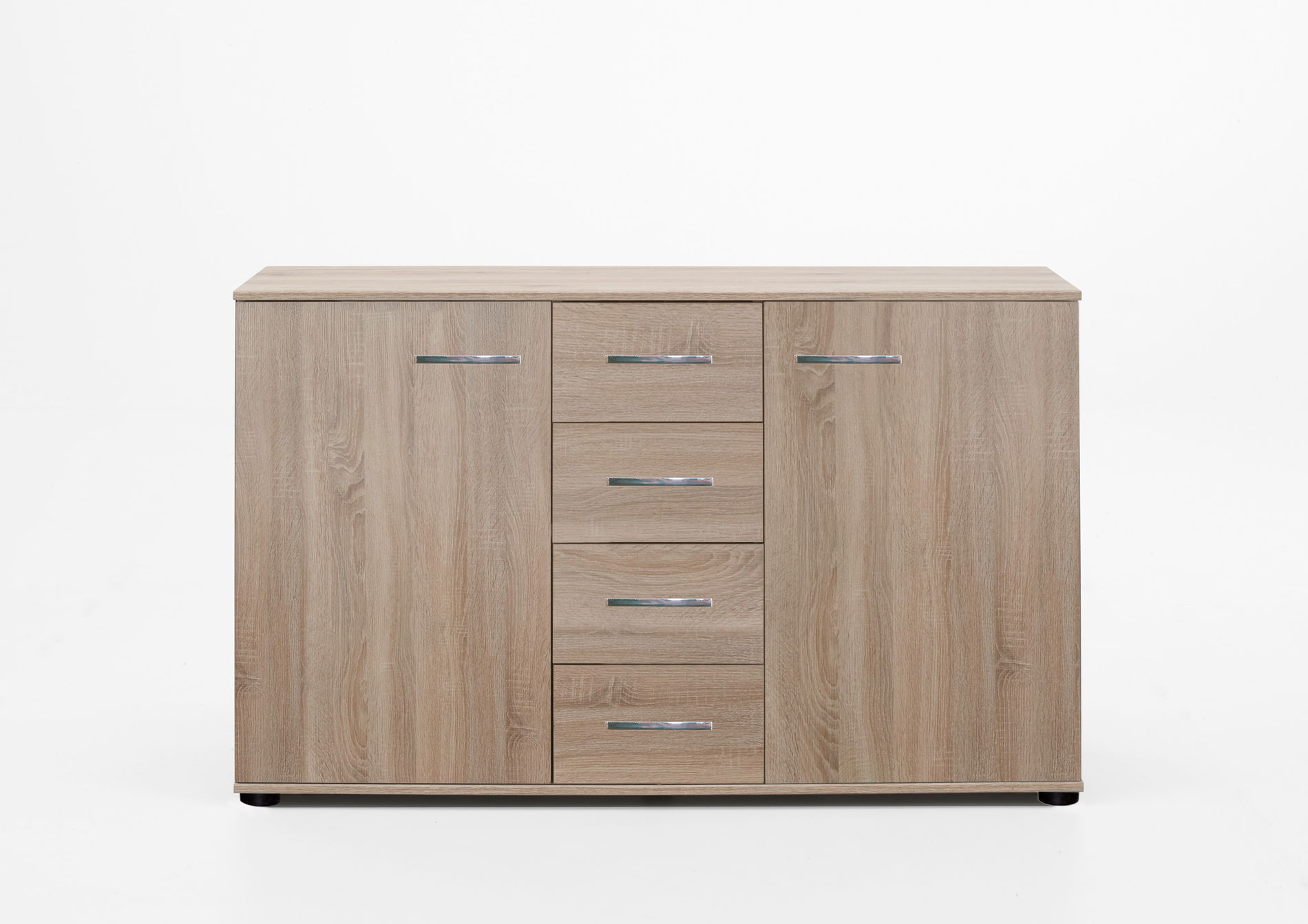 Wimex Anna Kombikommode 2T 4S Eiche Saegerau-Nachbildung