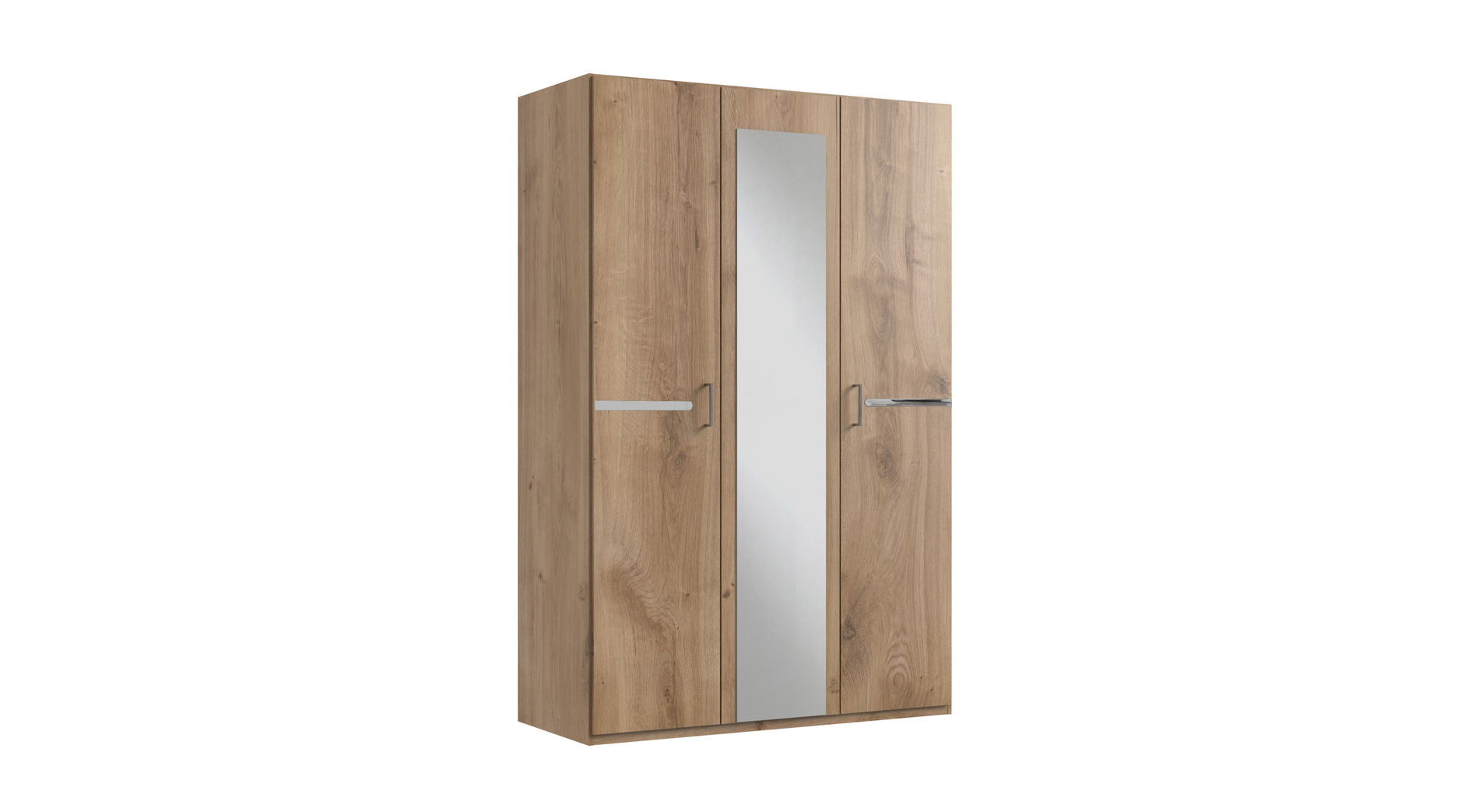 Wimex Anna Drehtürenschrank 135 CM Plankeneiche Nachbildung