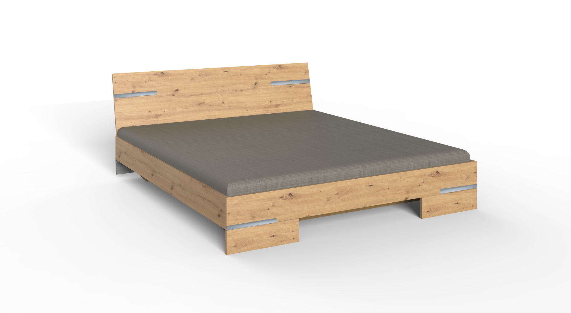 Wimex Anna Futonbett 160X200 CM Artisan Eiche Nachbildung