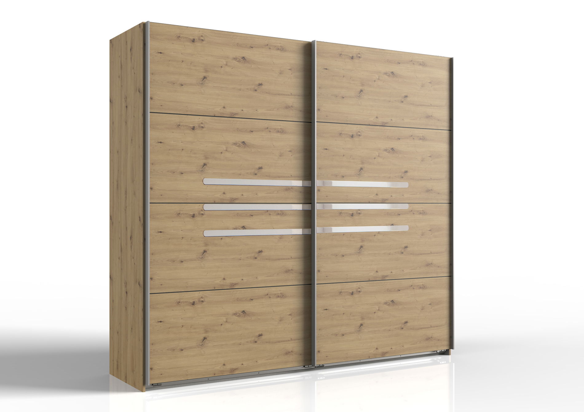 Wimex Anna Schwebetürenschrank 225 CM Artisan Eiche Nachbildung