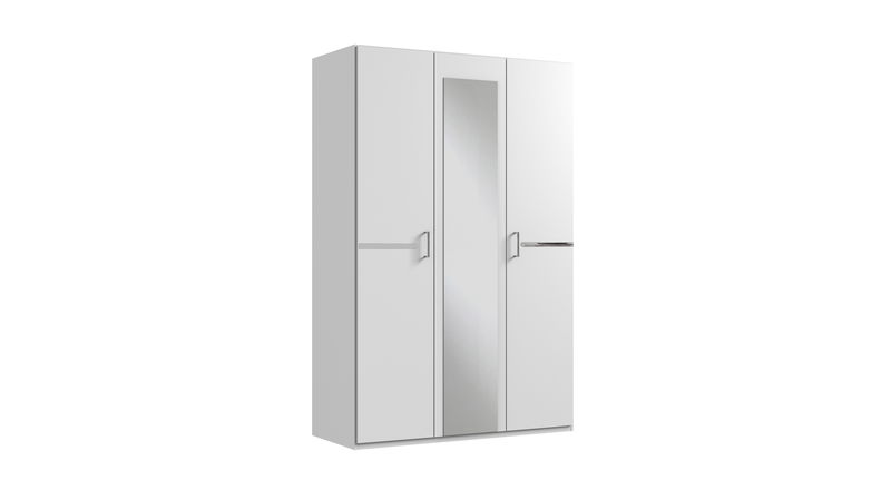 Wimex Anna Drehtürenschrank 135 CM Weiss Wimex Anna Drehtürenschrank 135 CM Weiss