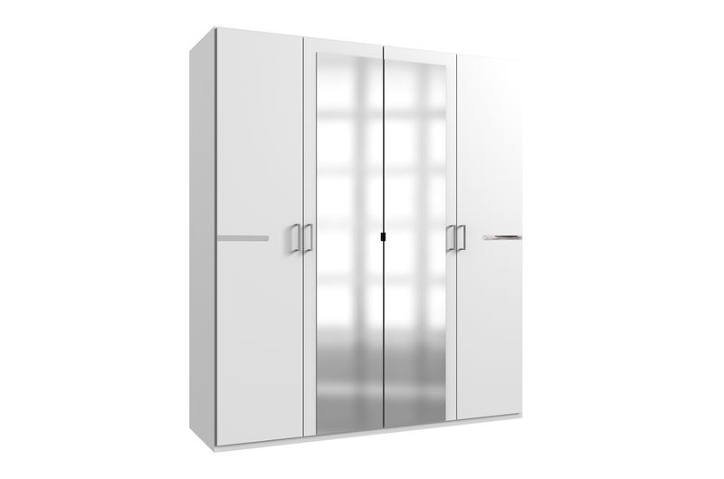 Wimex Anna Drehtürenschrank 180 CM Weiss Wimex Anna Drehtürenschrank 180 CM Weiss