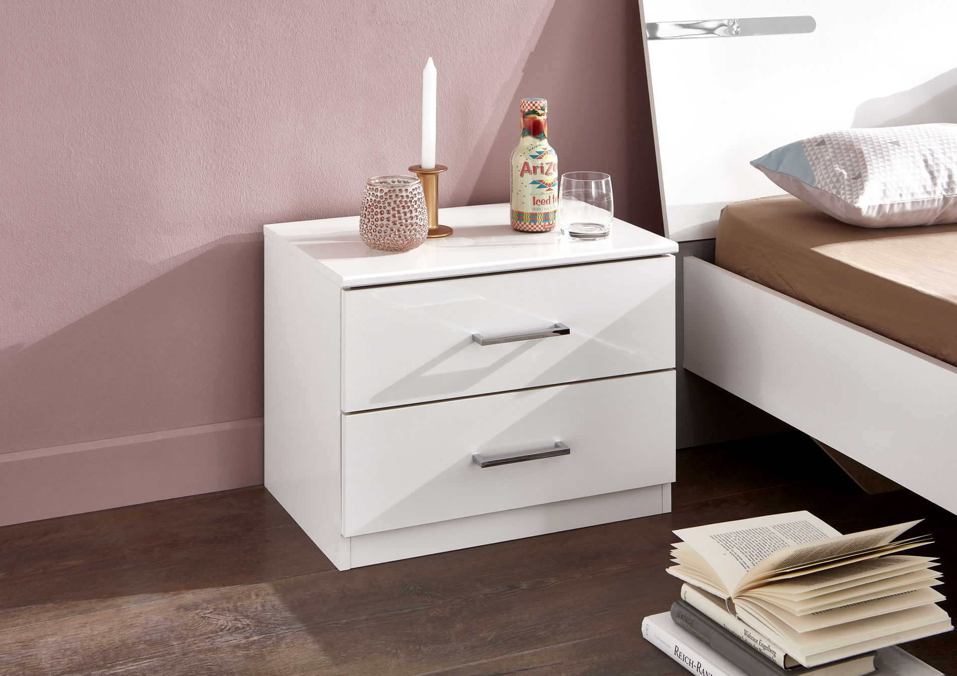 Wimex Anna Nachtschrank Weiss