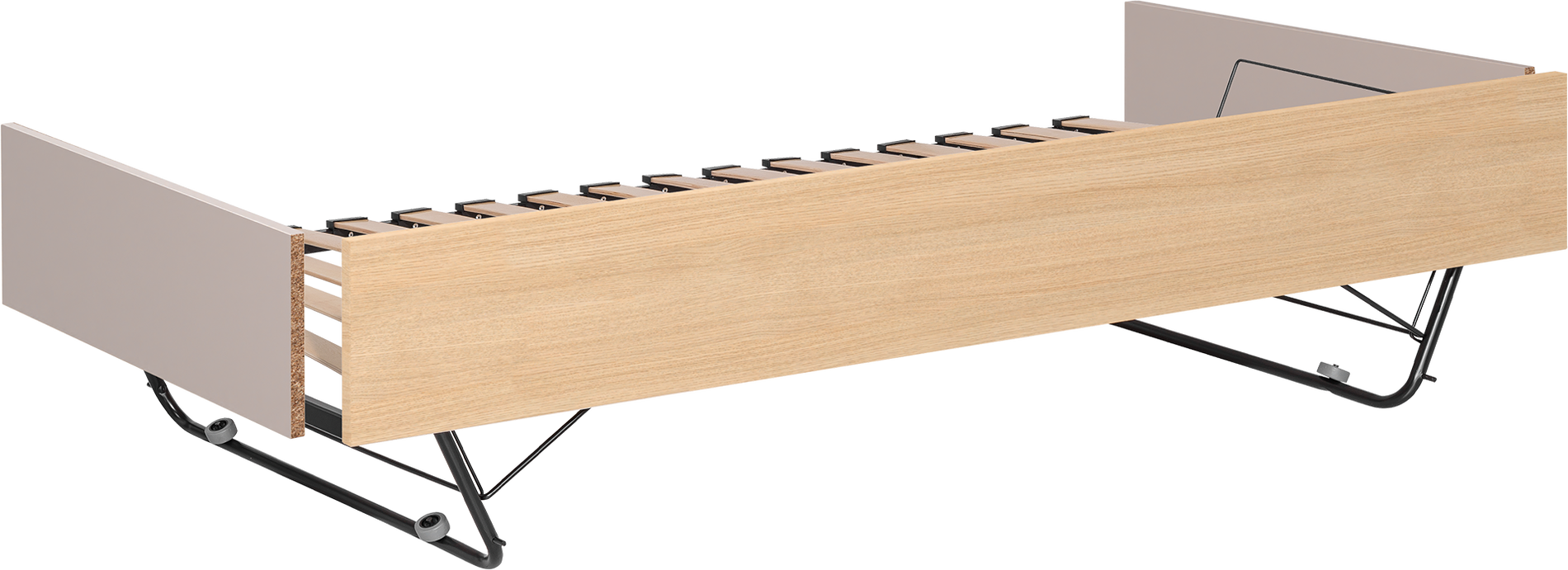 VOX 4 You Fresh Unterbett für Bett mit Baldachin 90x200cm sand beige/oak