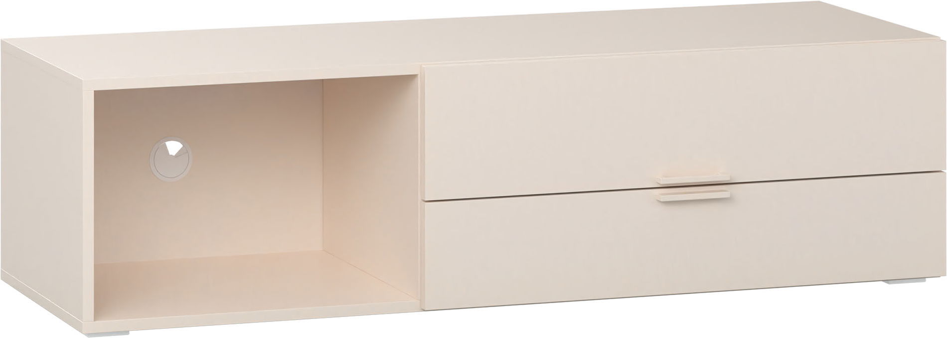 VOX 4 You Fresh TV-Schrank schmal sand beige mit Griffe sandbeige