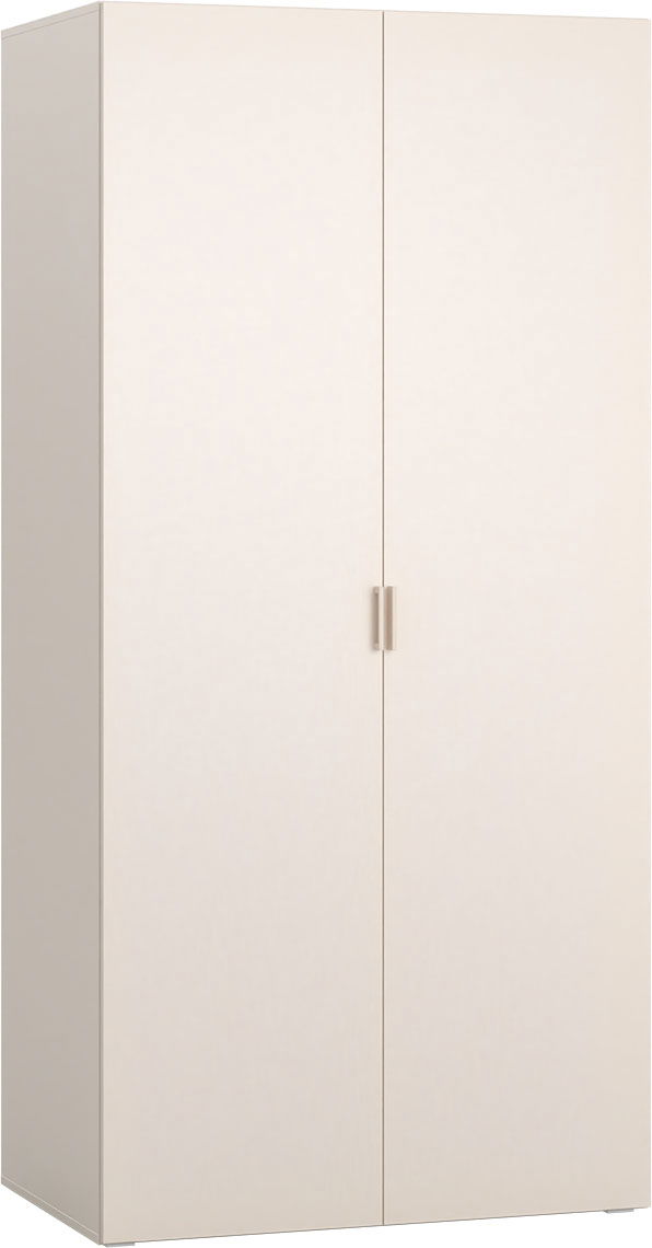 VOX 4 You Fresh 2-türiger Kleiderschrank sand beige mit Griffe sandbeige