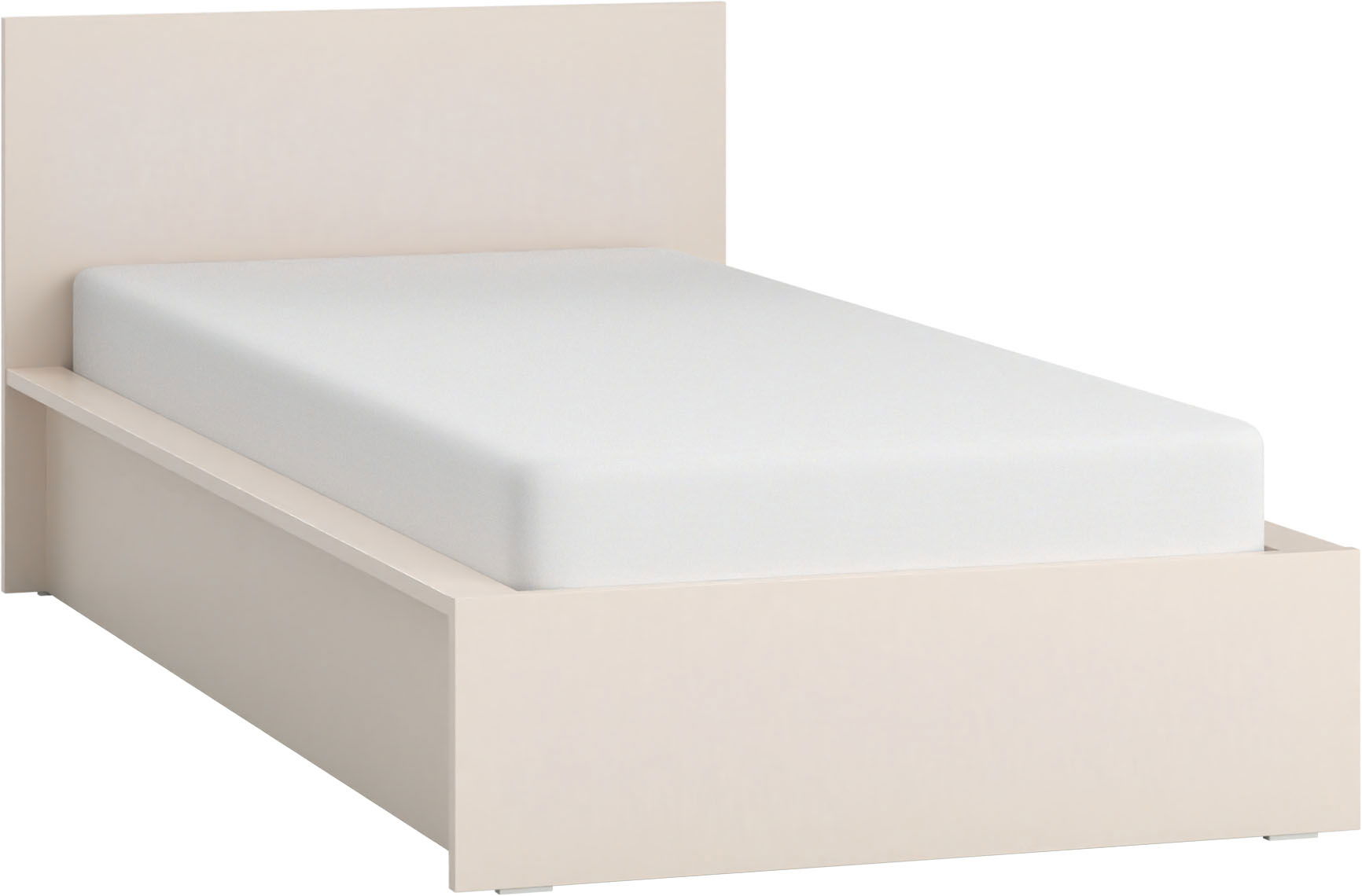 VOX 4 You Fresh Stauraumbett mit Kopfteil 90x200cm sand beige