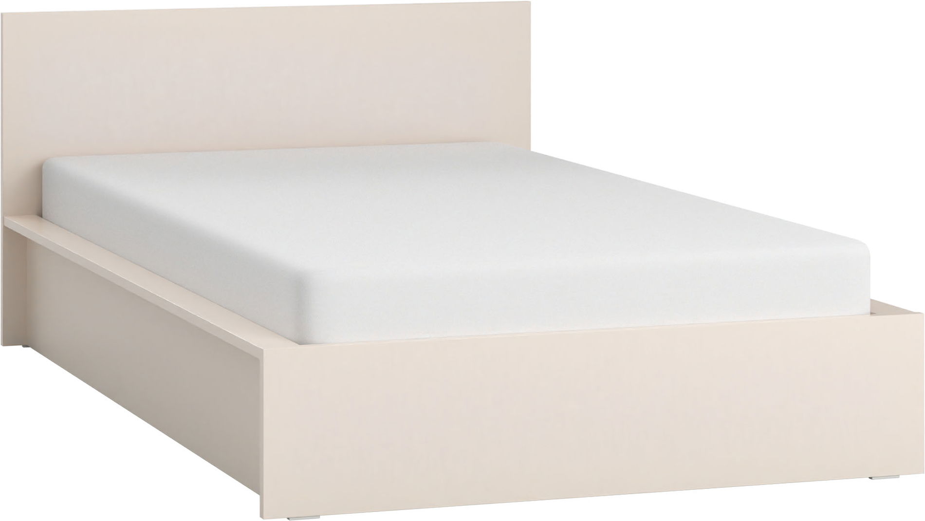 VOX 4 You Fresh Stauraumbett mit Kopfteil 120x200cm sand beige