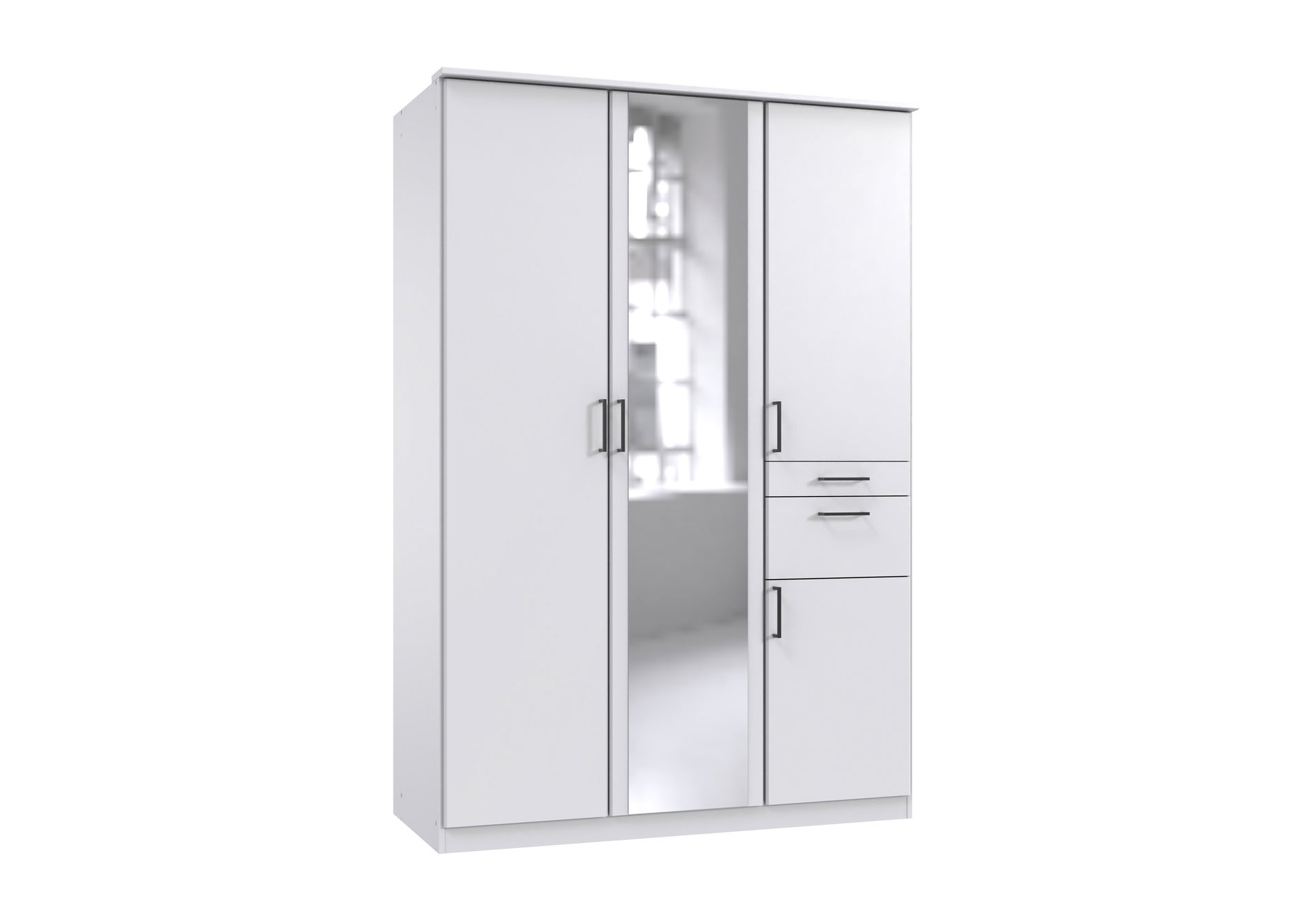 Wimex Ascona Kleiderschrank 135CM Weiss