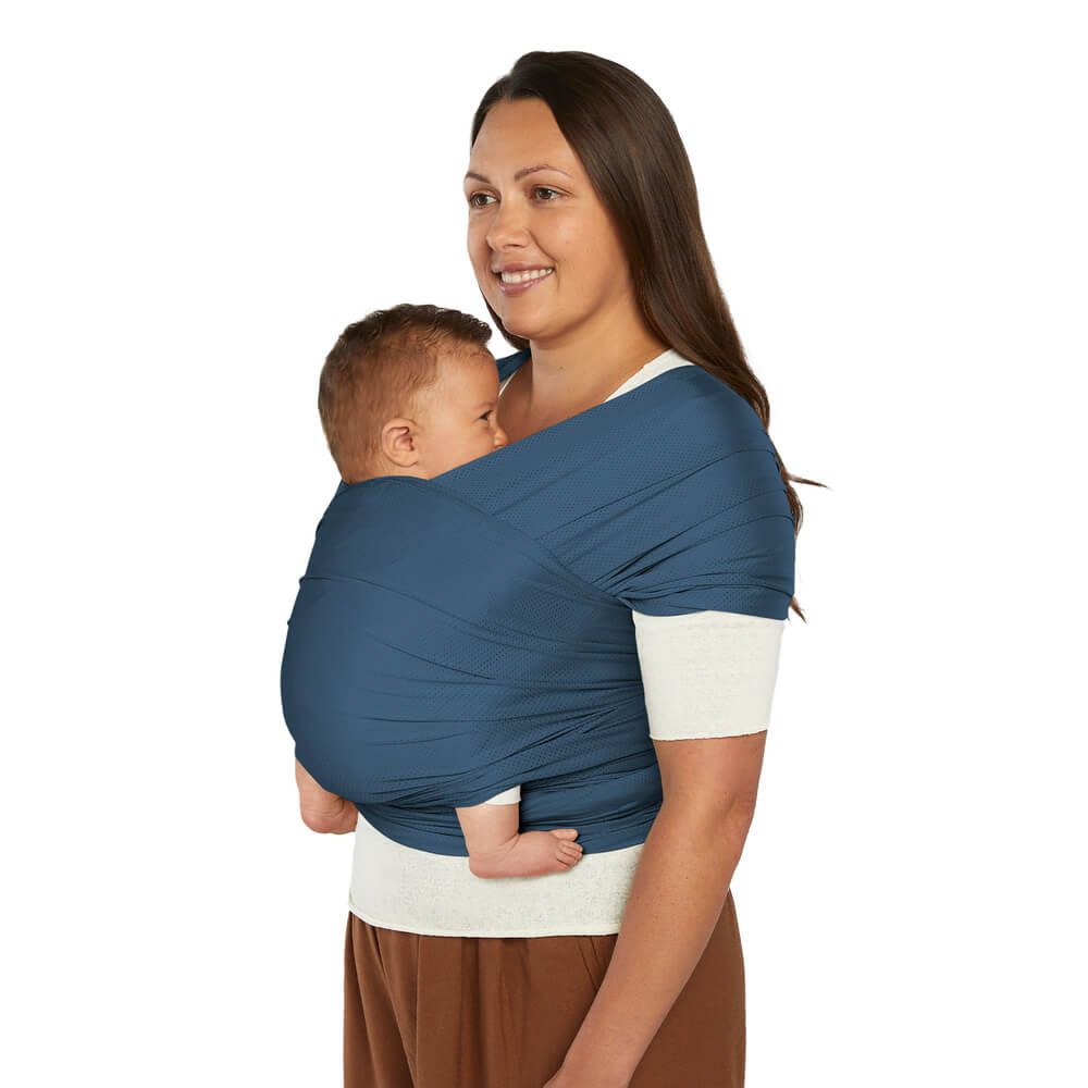 Ergobaby Aura Wrap Tragetuch Meshgewebe Twilight Navy
