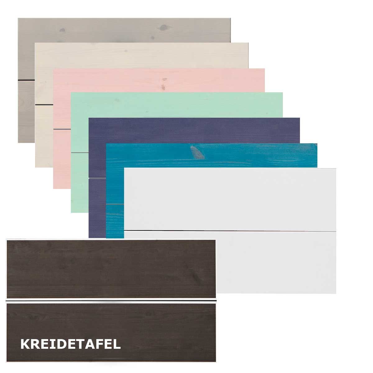 LIFETIME Schubladen-Set für Regal, mit Softclose ohne Griffe - Frontfarbe wählbar