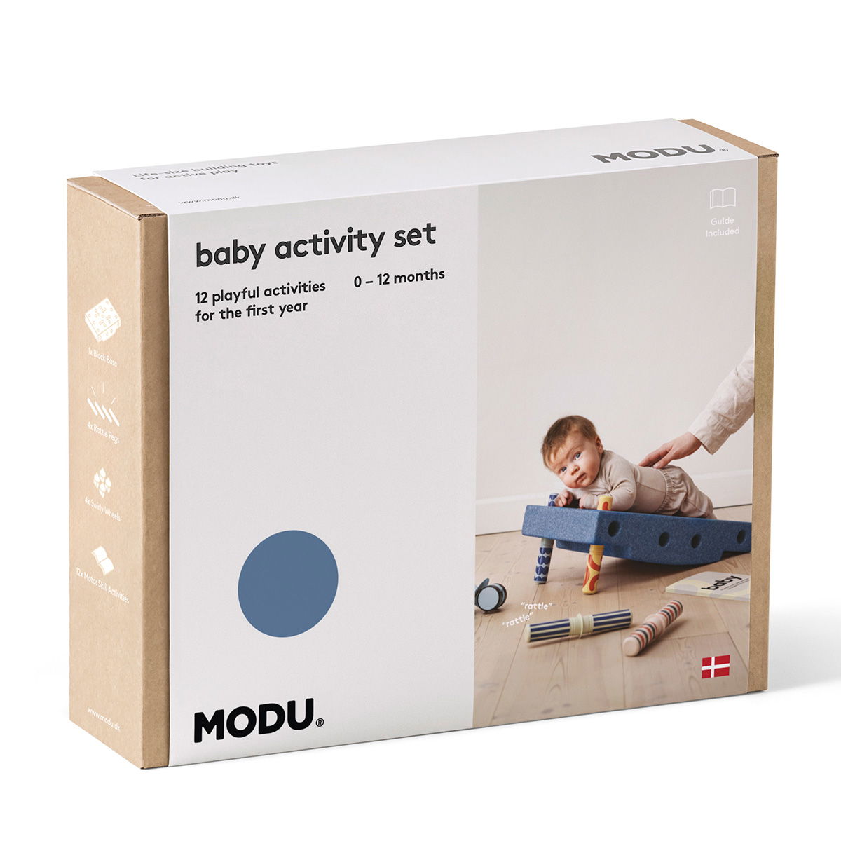 MODU Baby Activity Set Deep Blue / Sky Blue