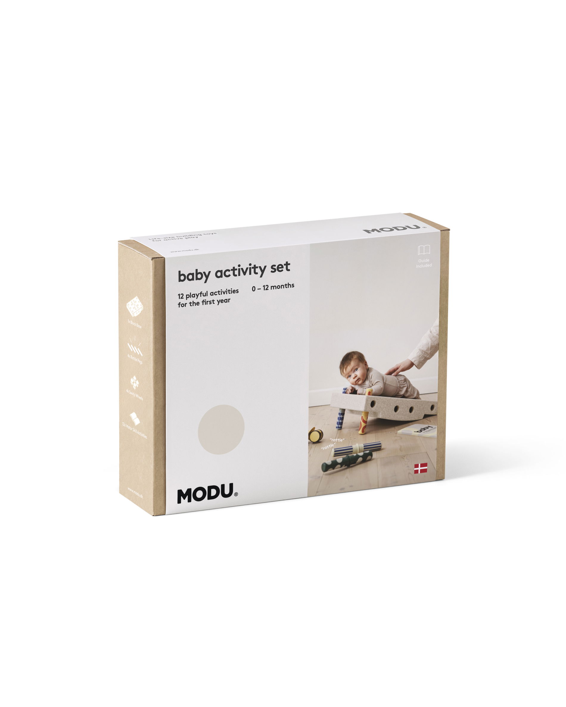 MODU Baby Activity Set Sand Grey / Honey Yellow