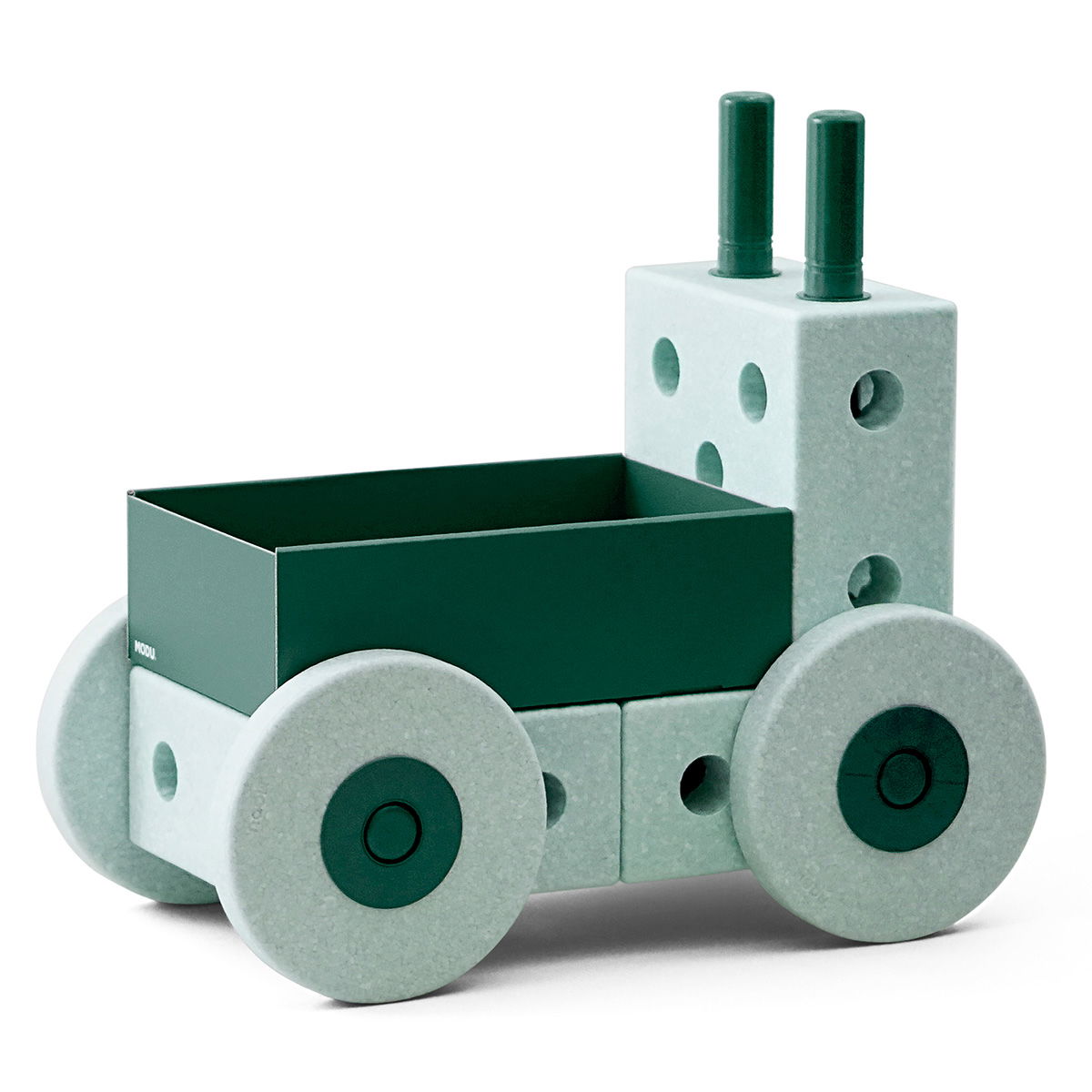 MODU 3-in-1 Lauflernwagen Ocean Mint / Forest Green