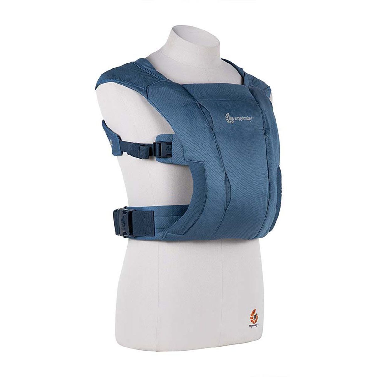 Ergobaby Embrace Soft Air Mesh Blue Babytrage für Neugeborene