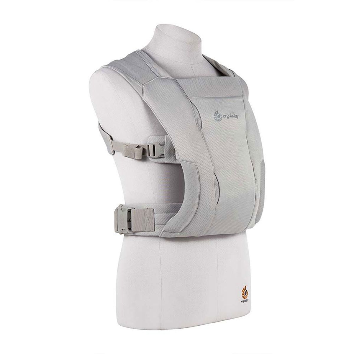 Ergobaby Embrace Soft Air Mesh Soft Grey Babytrage für Neugeborene