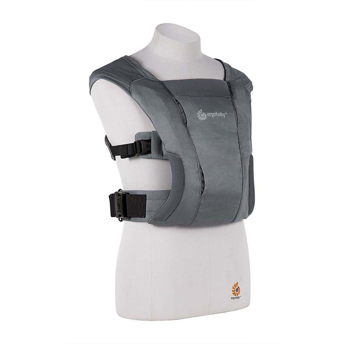 Ergobaby Embrace Soft Air Mesh Washed Black Babytrage für Neugeborene