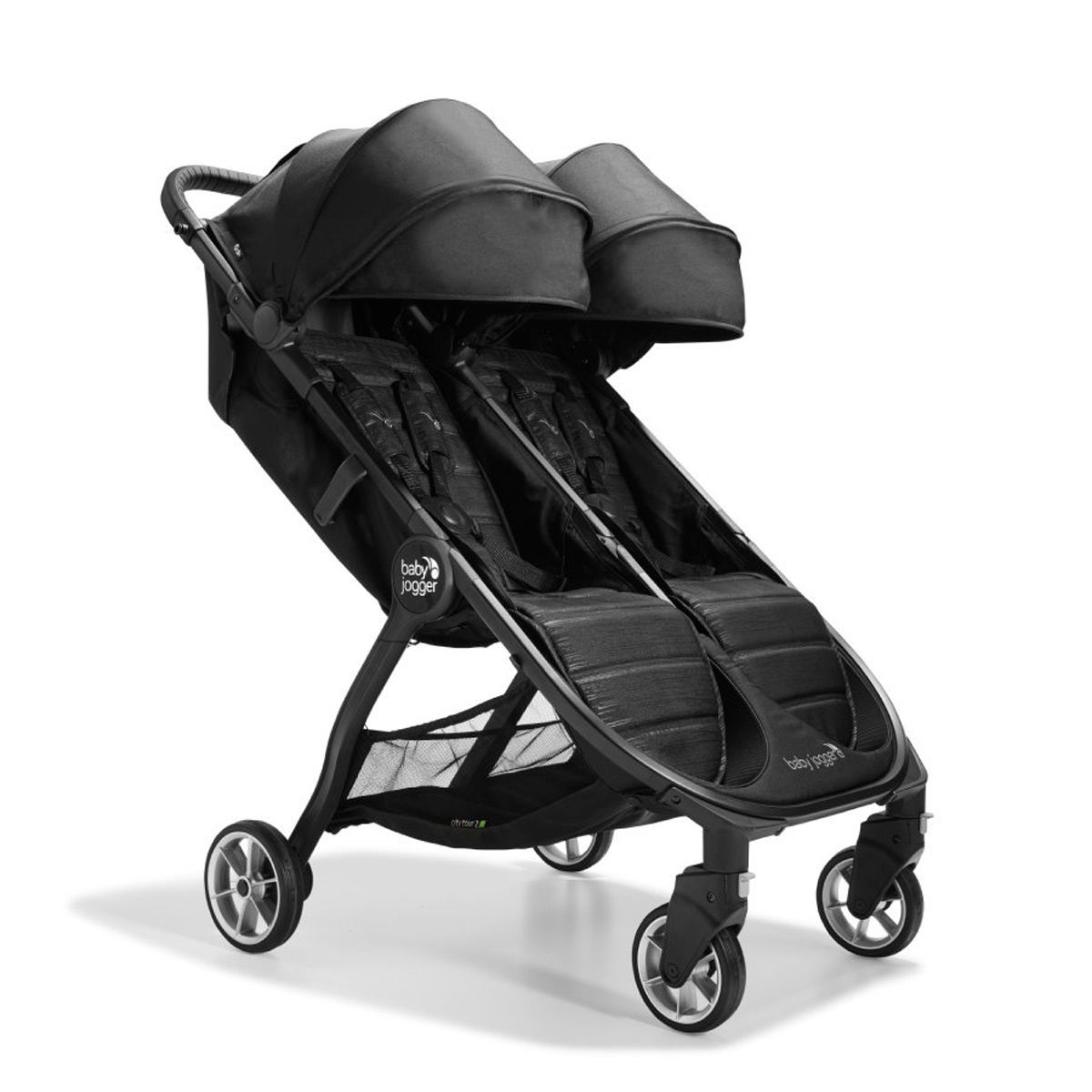Baby Jogger City Tour 2 double in Pitch Black