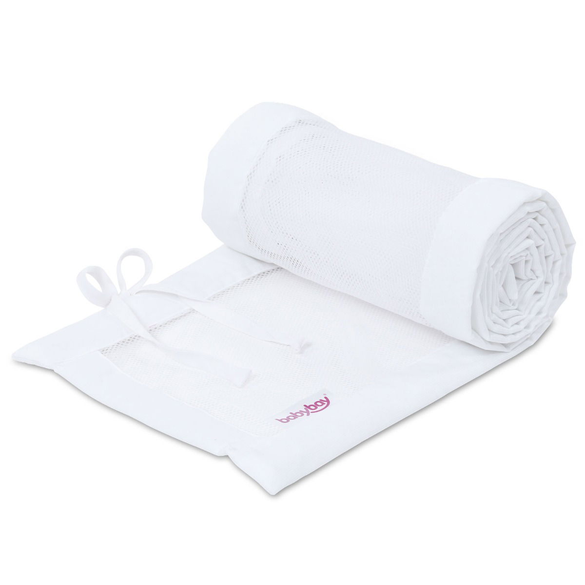 babybay Nestchen Mesh-Piqué für Maxi, Boxspring und Comfort weiß