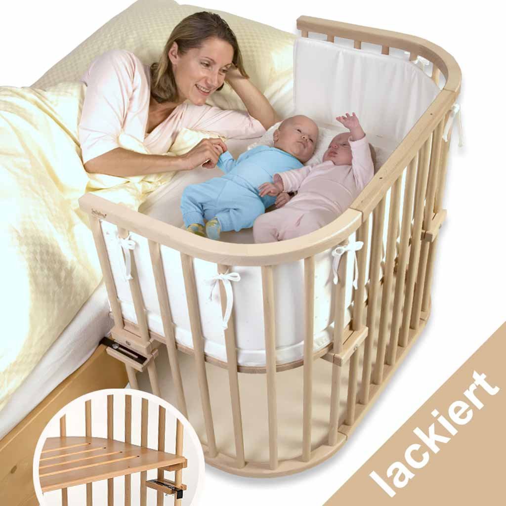 babybay Kinderbett-Umbausatz für Original schiefergrau lackiert 