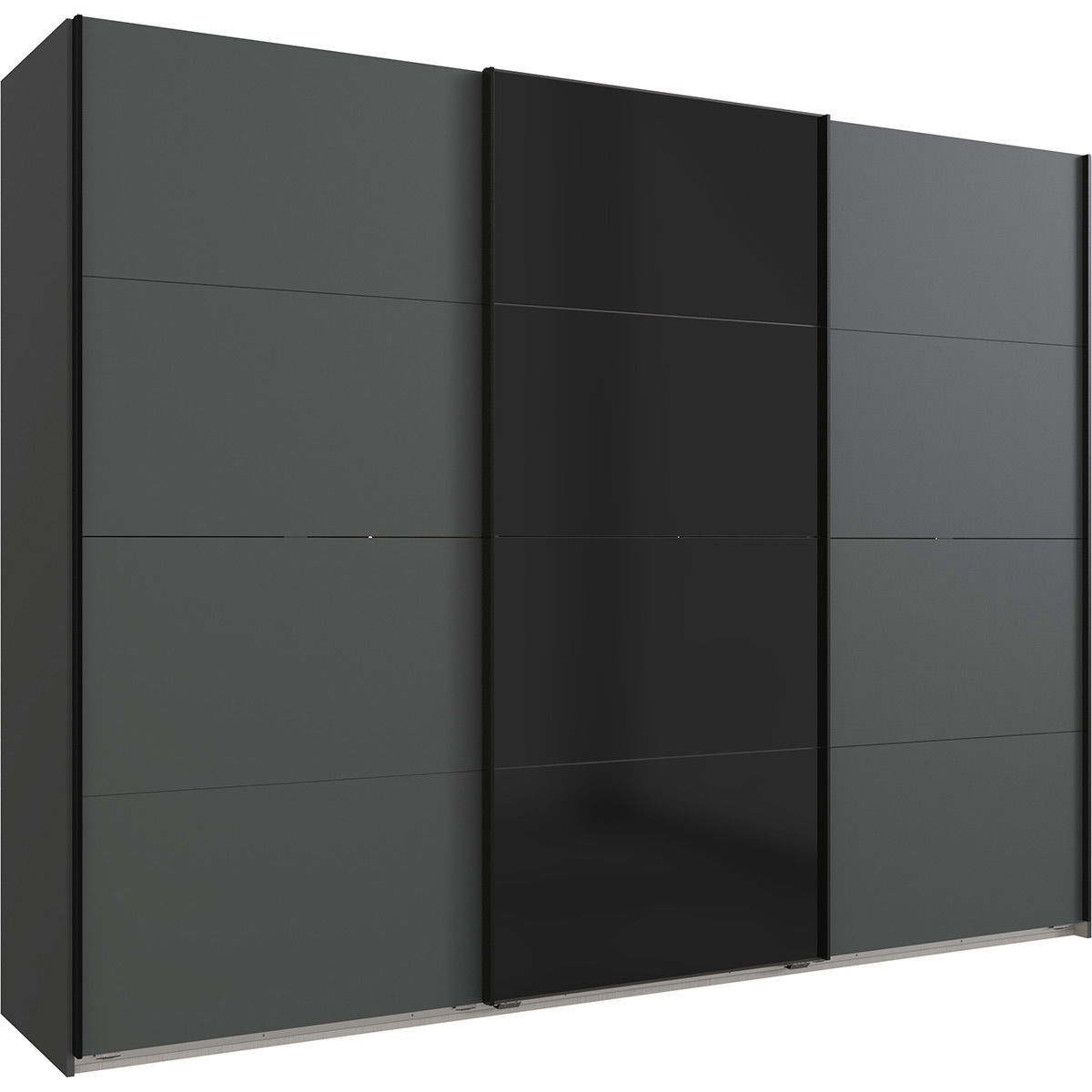 Wimex Barcelona Schwebetürenschrank 270 cm Graphit