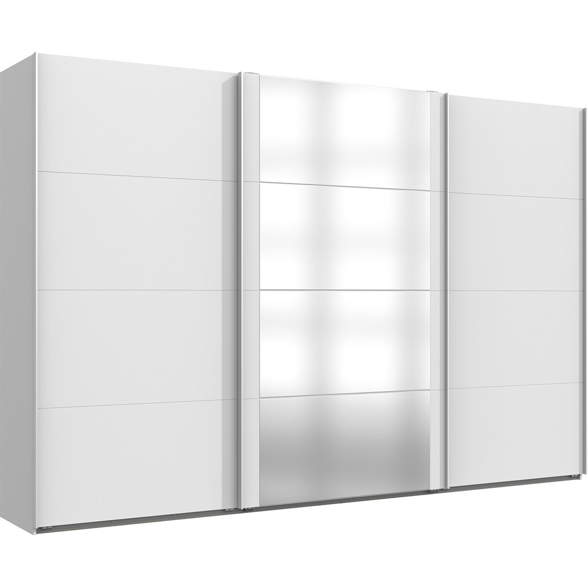 Wimex Barmbek Schwebetürenschrank 360x236 cm Weiß