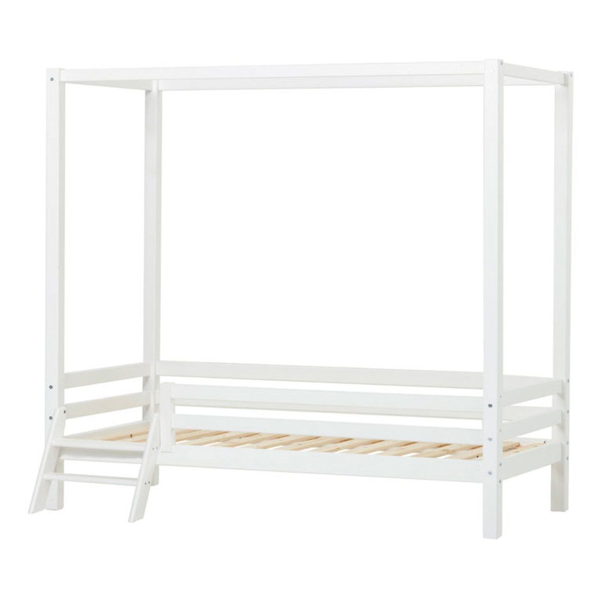 Hoppekids Himmelbett ECO Dream mit Leiter weiß 90x200 cm