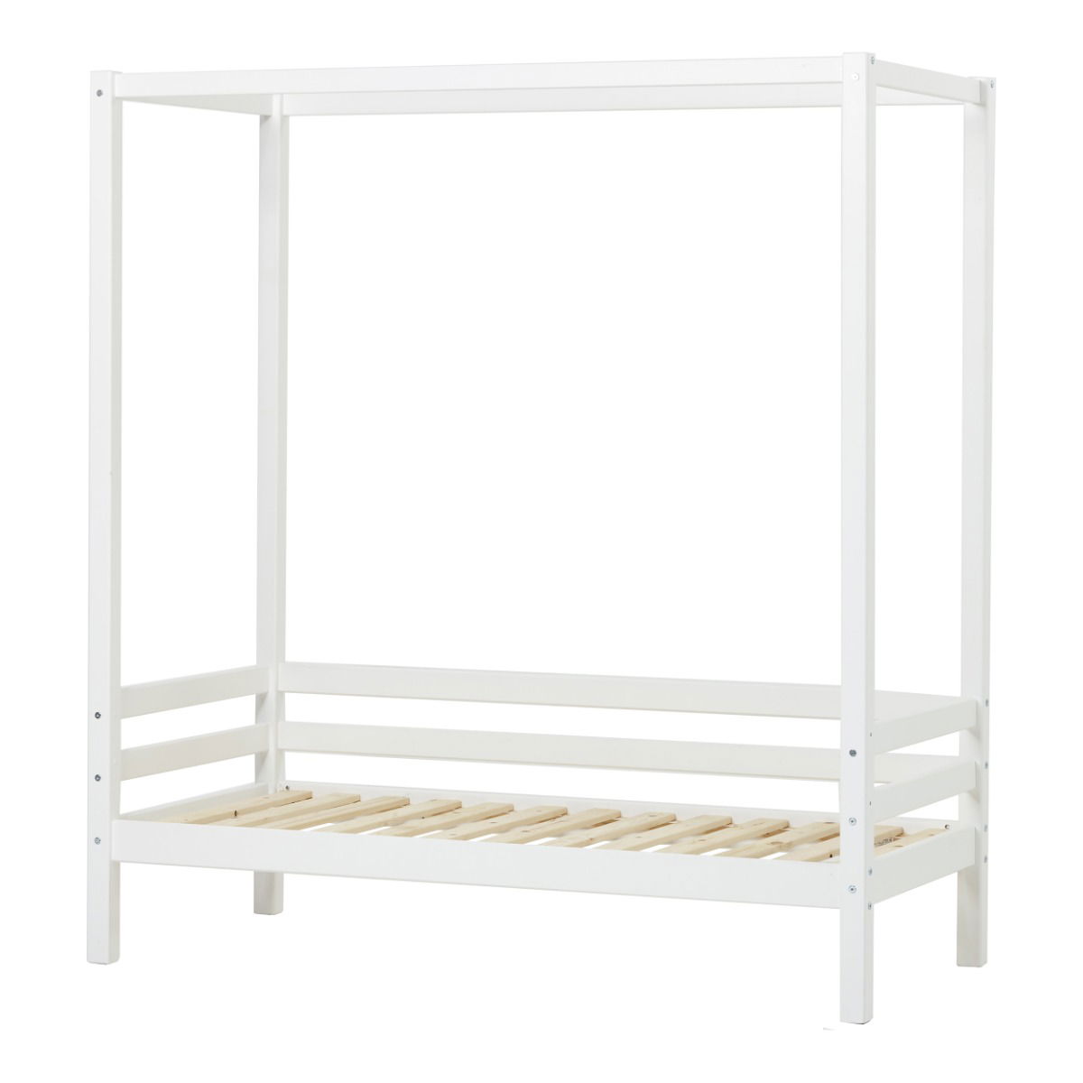 Hoppekids ECO Dream Himmelbett 70x160 cm Weiß