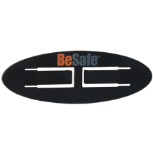 BeSafe Gurtsammler Schwarz mit BeSafe Logo
