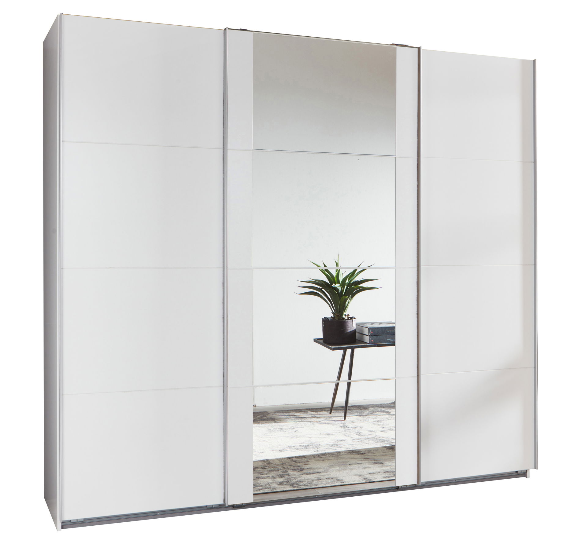 Wimex Bern Schwebetürenschrank 360CM/H236CM Weiss