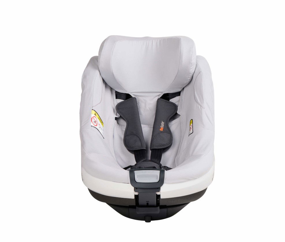BeSafe Autokindersitzbezug aus Bambus für Beyond Glacier Grey