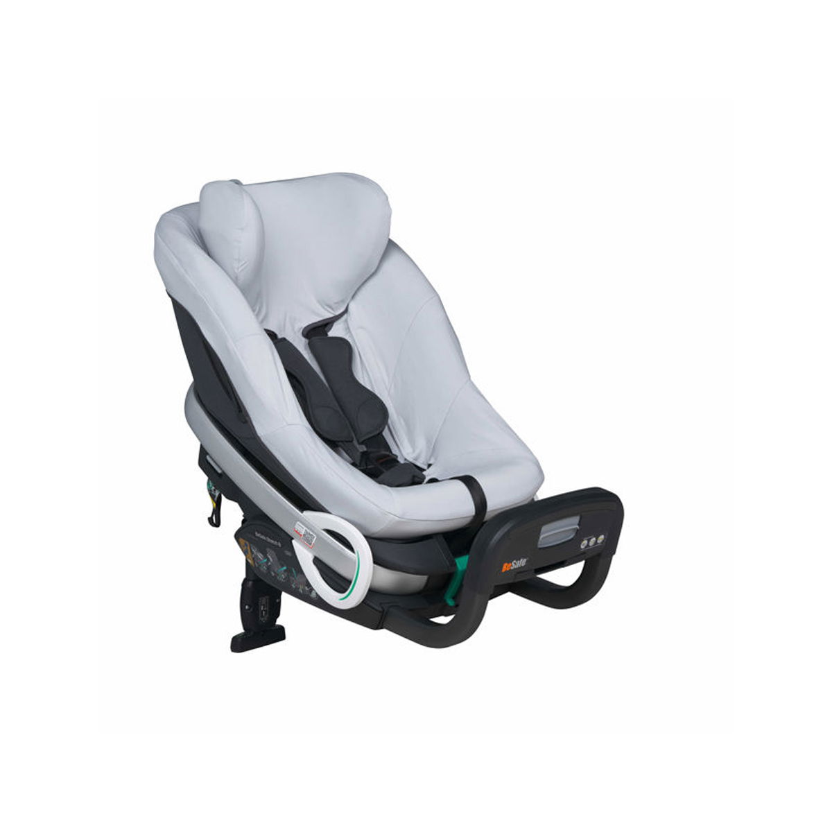 BeSafe Autokindersitzbezug aus Bambus für BeSafe Stretch Glacier Grey