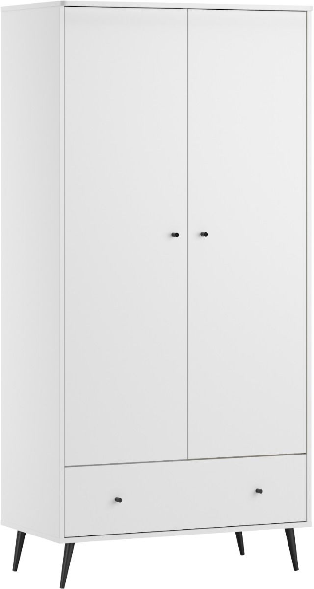 VOX Blanca 2-türiger Kleiderschrank weiß