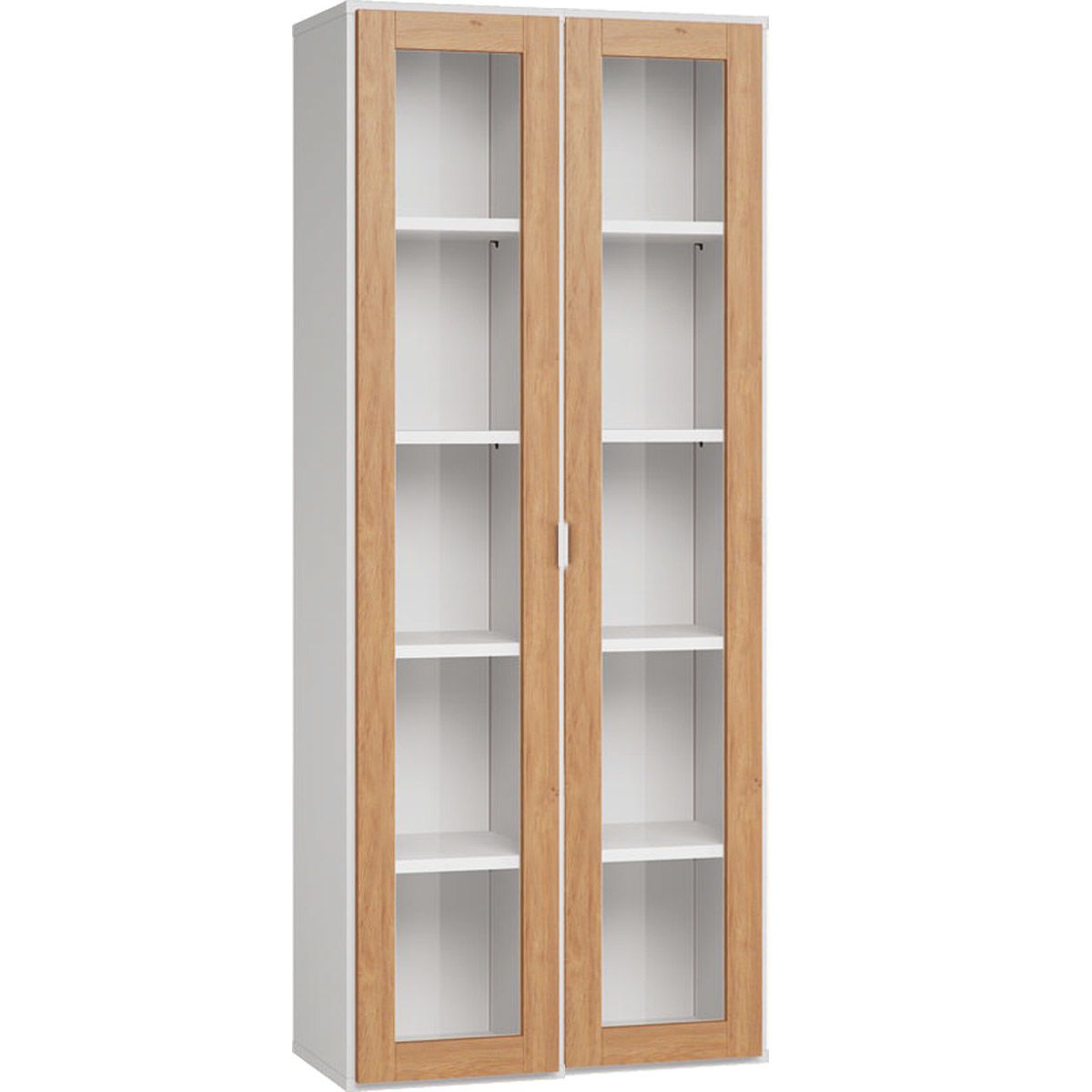 VOX Simple Vitrine mit Glastür breit Farbe wählbar
