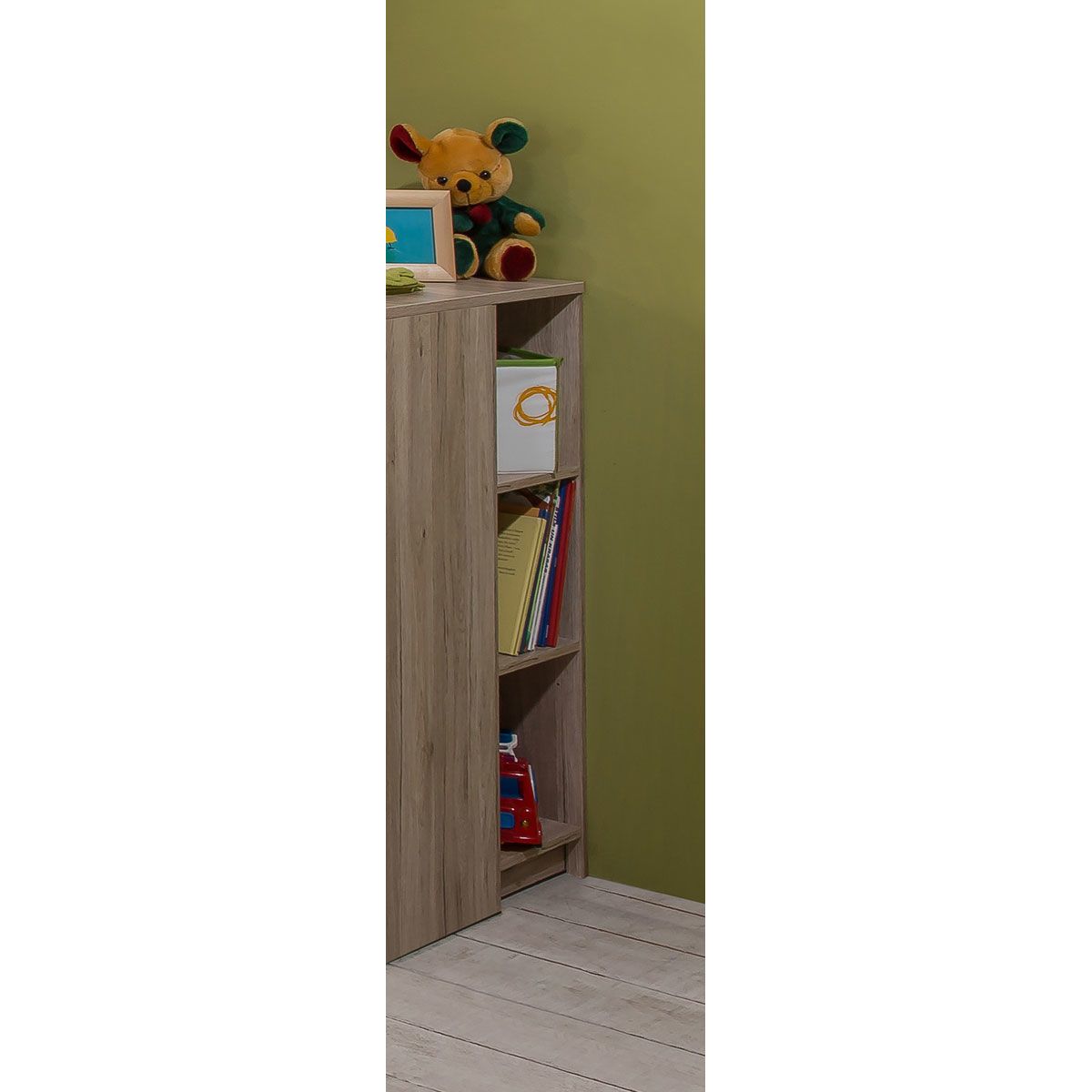 Wimex Cariba Unterstellregal San Remo-Eiche | für Wickelkommode