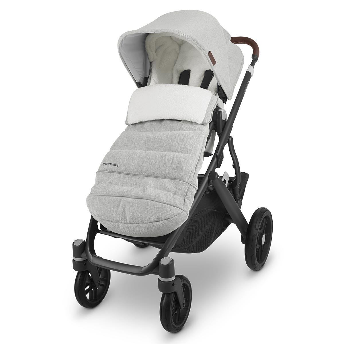 UPPAbaby Fußsack Cozy Ganoosh Anthony white & grey chenille