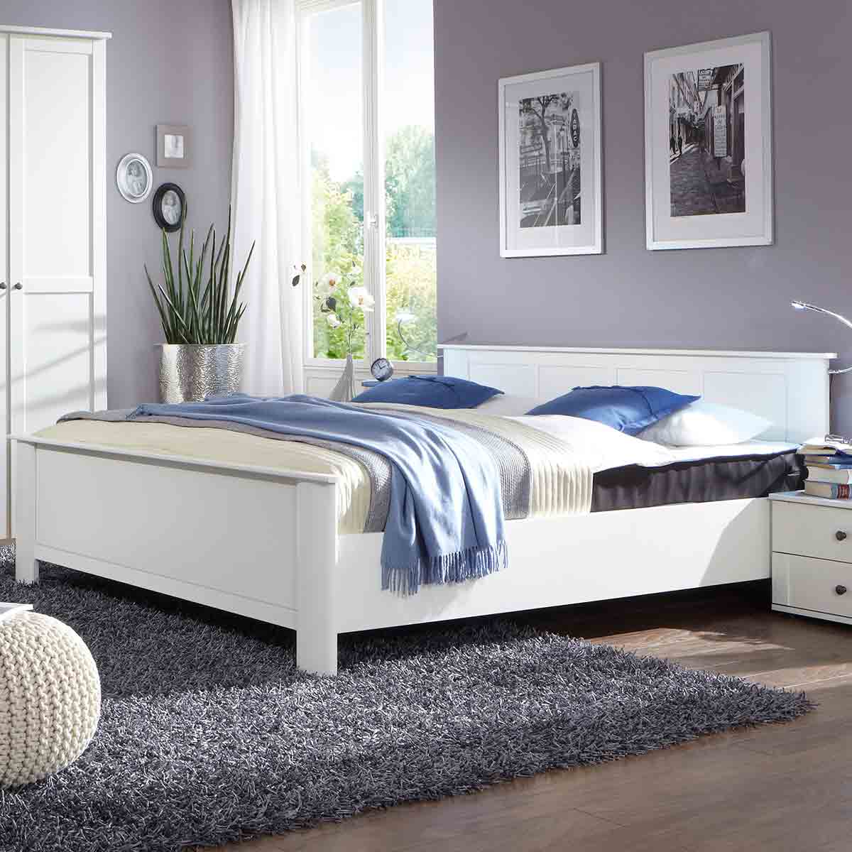 Wimex Chalet Kompaktbett 180 x 200 cm Weiß