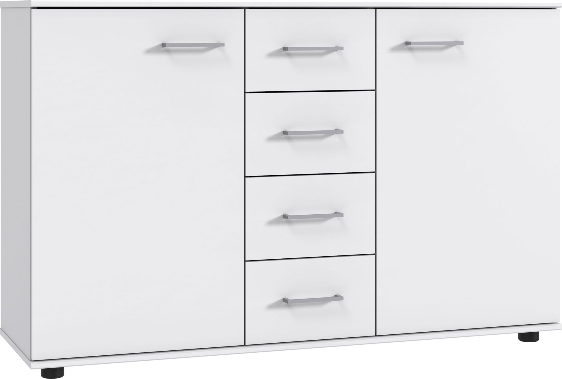 Wimex Cheep Kombikommode 2T 4S Weiß