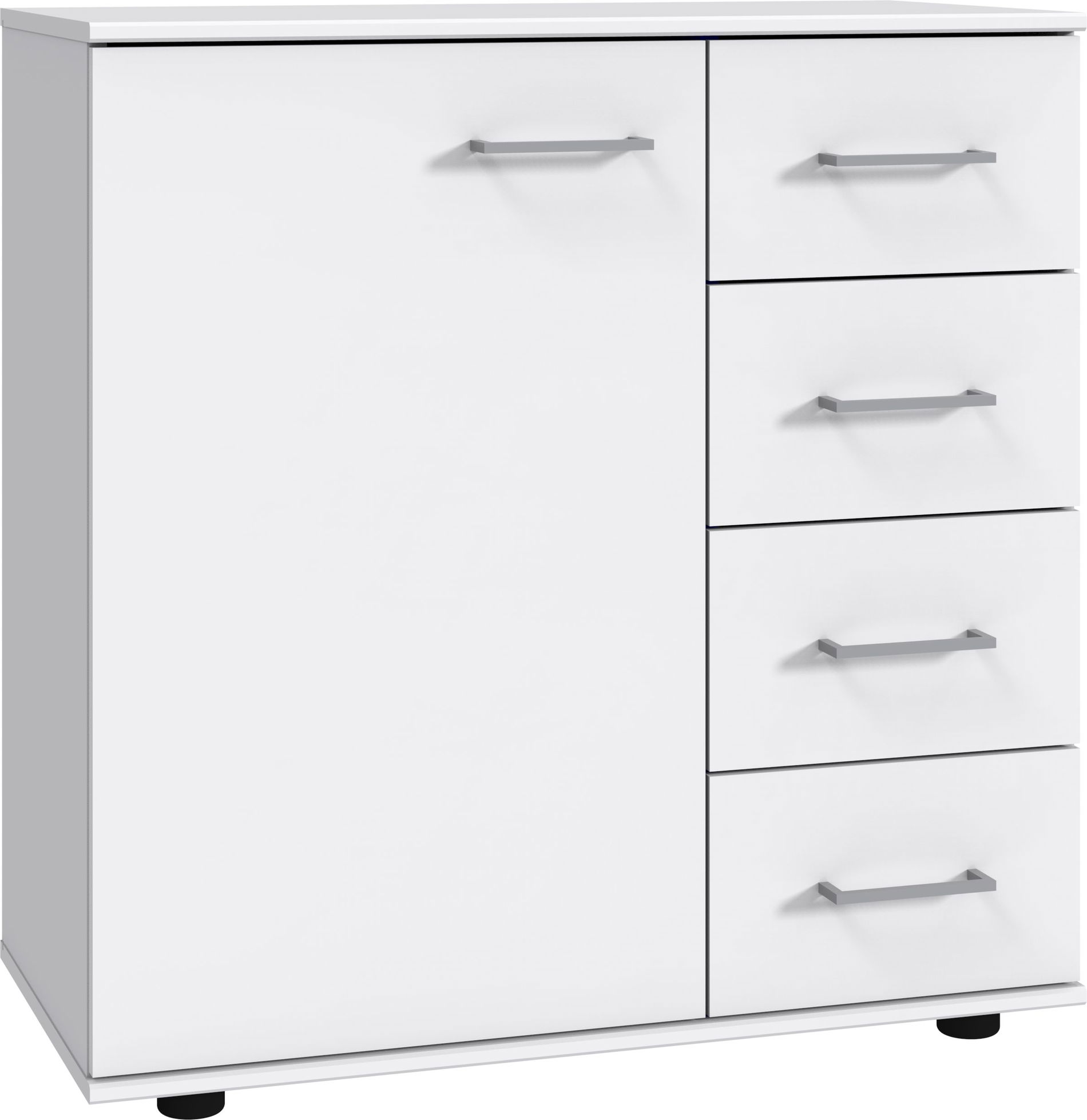 Wimex Cheep Kombikommode 1T 4S Weiß